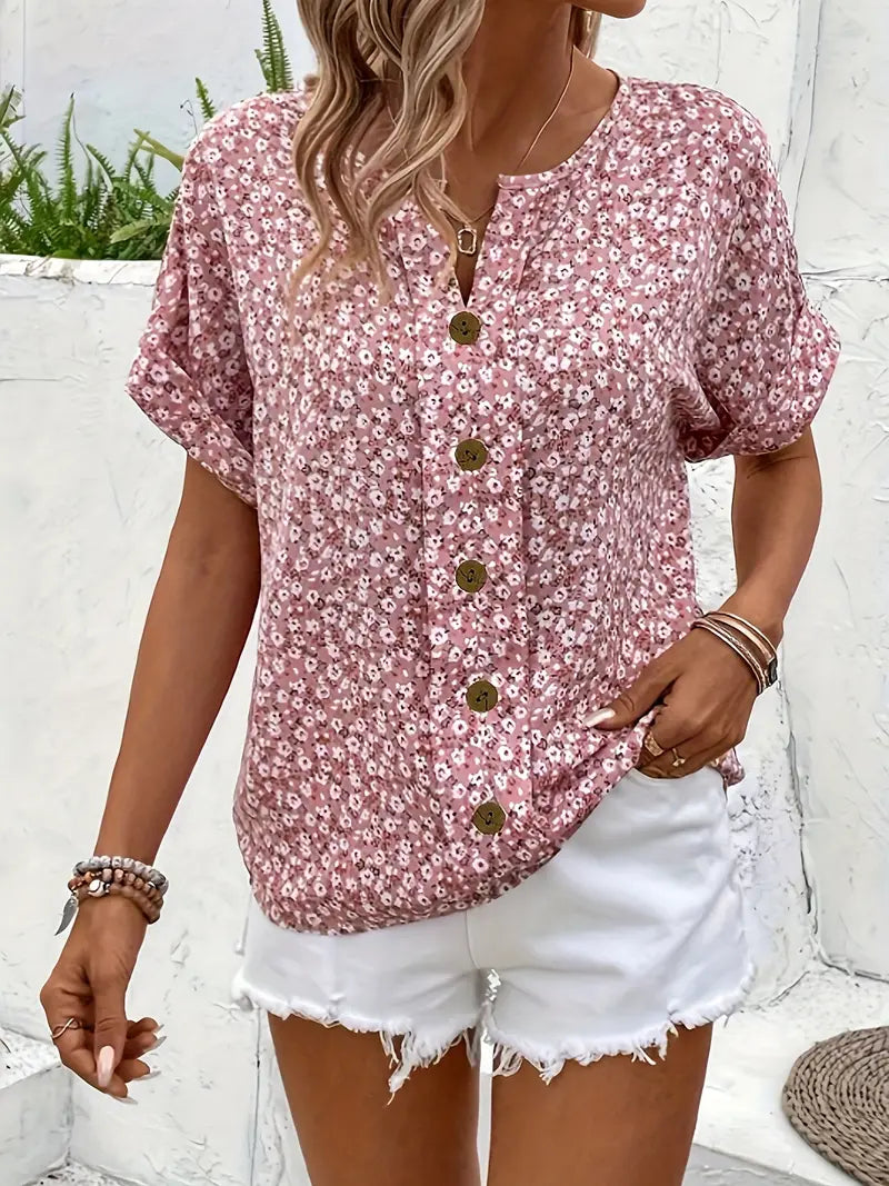 Brianna™ - Incantevole Blusa a Fiori