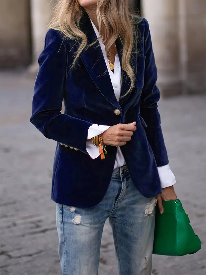 Caterina™ | Blazer elegante in velluto
