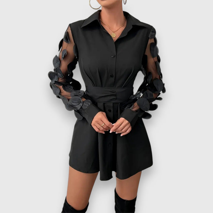 Celine – Vestito con cintura a fiocco