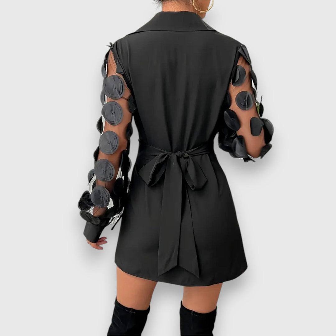 Celine – Vestito con cintura a fiocco