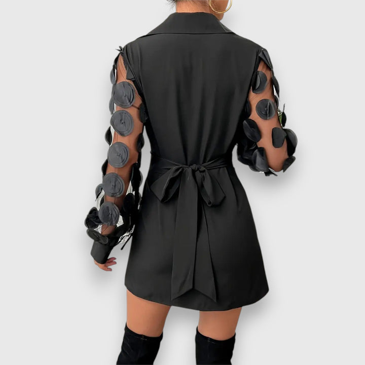 Celine – Vestito con cintura a fiocco
