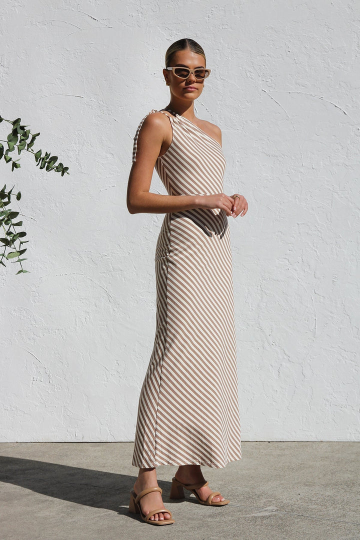 Rocia™ | Abito estivo con righe e tocco elegante