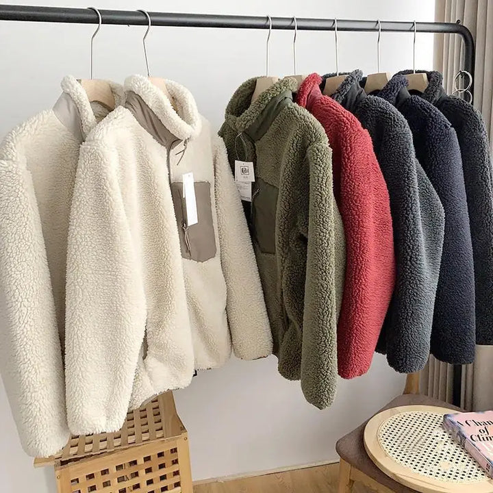 Lilly™ - Giacca invernale da donna con effetto teddy
