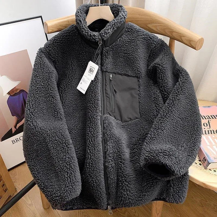 Lilly™ - Giacca invernale da donna con effetto teddy