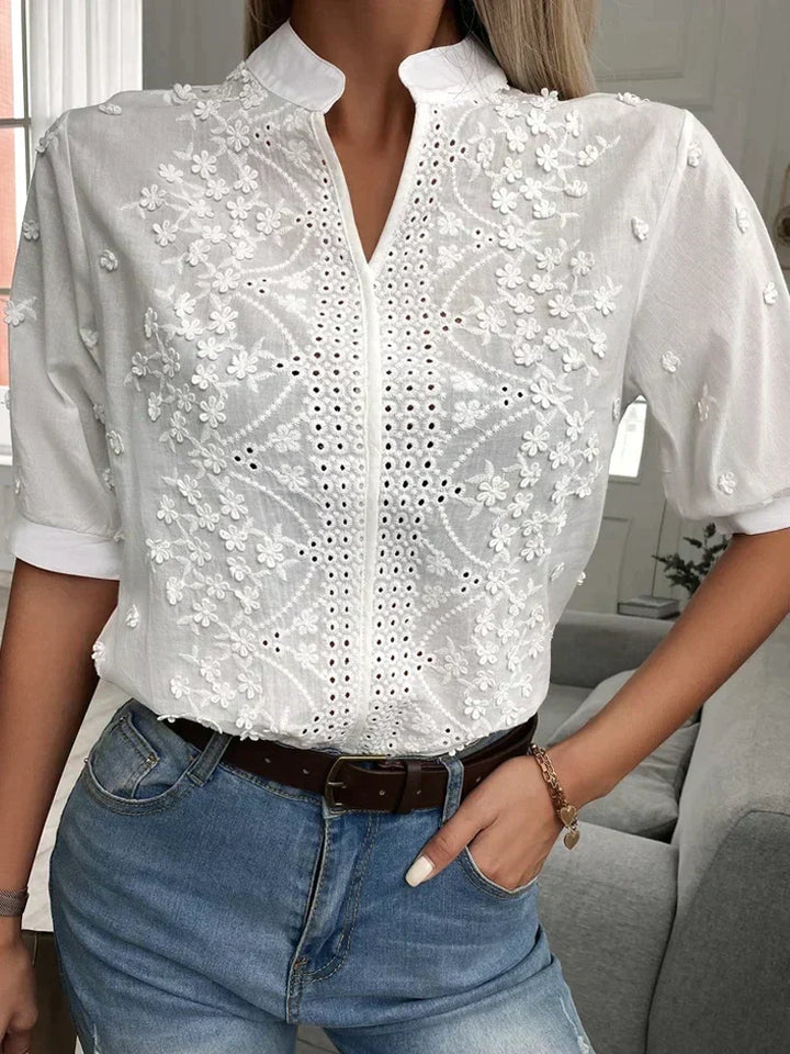 Sophie™ - Blusa ricamata di lusso