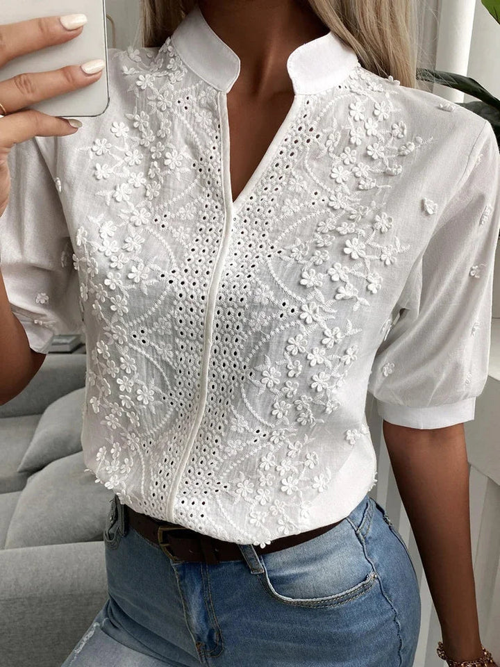 Sophie™ - Blusa ricamata di lusso