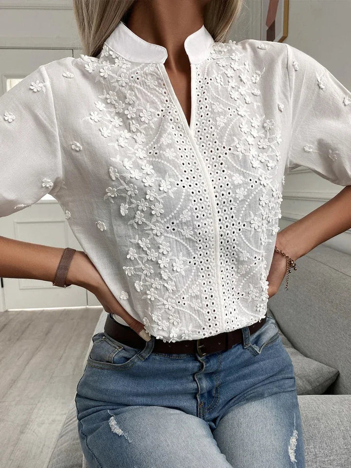Sophie™ - Blusa ricamata di lusso