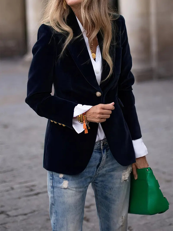 Caterina™ | Blazer elegante in velluto