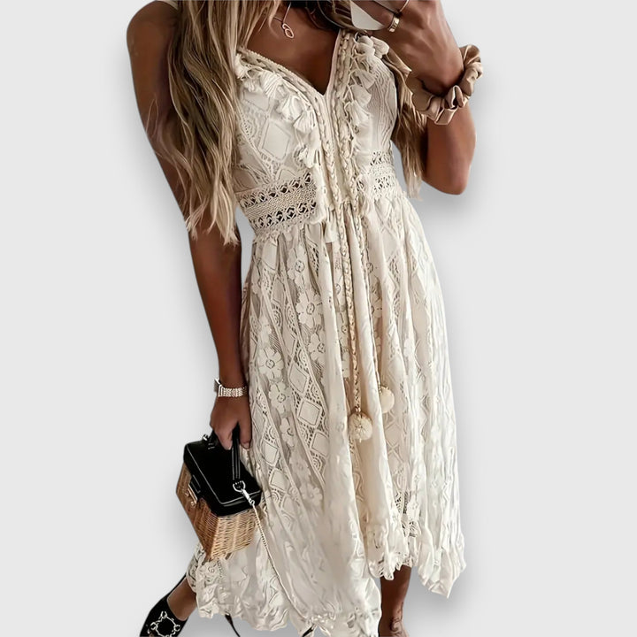 Fleur – Abito elegante con pizzo