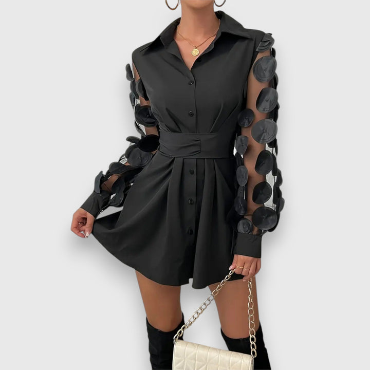 Celine – Vestito con cintura a fiocco