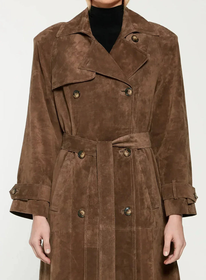 Helena™ | Cappotto in Camoscio