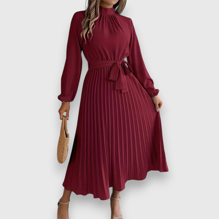 Stacey – Vestito midi plissettato