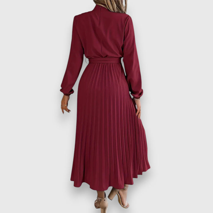 Stacey – Vestito midi plissettato