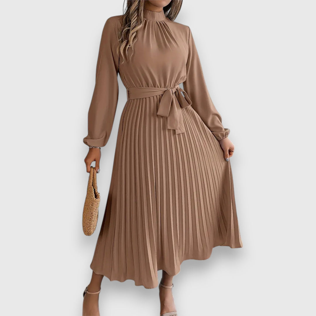 Stacey – Vestito midi plissettato